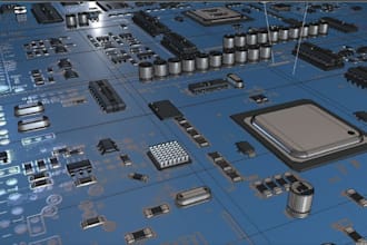 do pcb design, pcb layout, circuit and schematic design with gerber in altium
