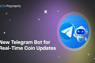 build custom crypto telegram bot with real time data