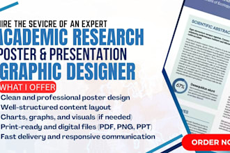design stunning academic posters and presentations for journals and conferences