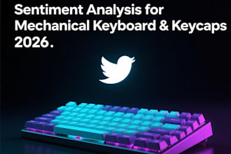 do real time twitter sentiment analysis for mechanical keyboards