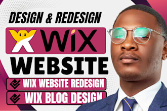 build wix website redesign wix blog wix landing page and wix online store design