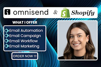 setup omnisend email automation omnisend klaviyo flows shopify abandoned cart