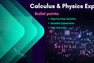 solve your calculus and physics problems with guidance