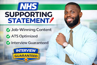 write nhs supporting statement that wins interviews