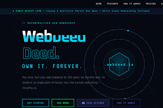 place a website with no host fees
