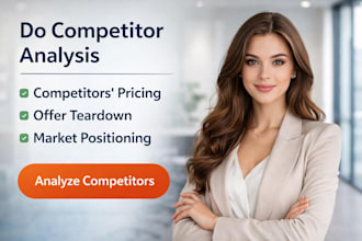 do competitor analysis, competitors pricing, offer teardown, market positioning