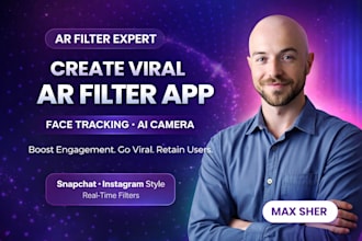 create ar filters face tracking ar camera app ai camera photo filters app