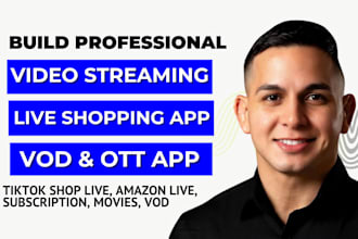 video live streaming app streaming live shopping app like tiktok shop music app