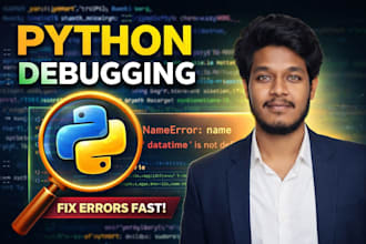 debug and fix bugs in python