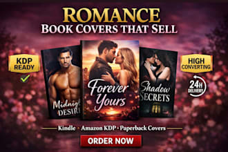 design contemporary romance book cover design ebook cover design kindle cover
