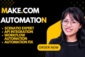 fix made com automation set up make com automation make scenario make com expert