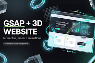 create a gsap website