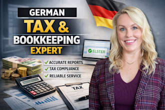 handle your german bookkeeping and payroll filings tax returns via elster