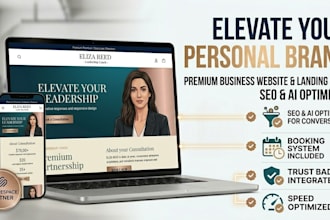 design a squarespace website for coaches and personal brands
