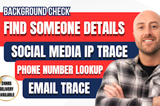 social media investigation phone number, email trace as osint private detective