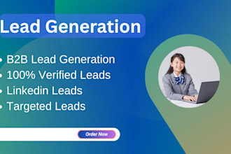 provide b2b lead generation and targeted email list building