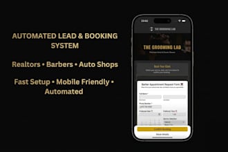 build automated lead capture and booking forms using jotform