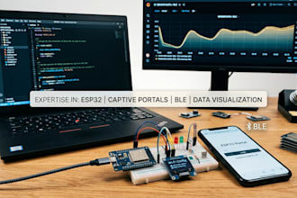 esp32 developer ble wifi mqtt  embedded systems expert