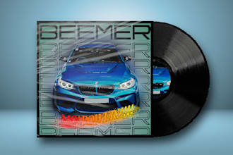 make an album or single cover and cd cover for you
