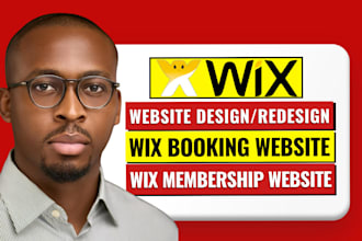 do wix website design or wix booking website wix membership wix website redesign