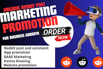 do reddit seo post and comment for ai website saas crypto app promotion