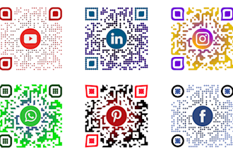design a premium custom qr code with integrated logo and branding