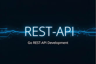 build a rest API backend in go
