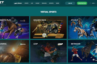 develop a crypto bet app, website, gamble site, igaming website