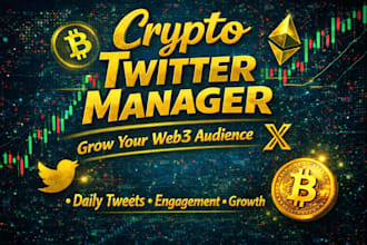 manage your crypto twitter account and grow your web3 audience organically