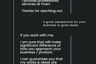 give your business a great perspective to grow faster