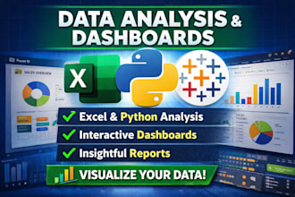 be your data analyst for insights, dashboards, and reports