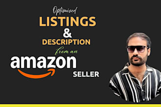 write a perfect optimized amazon listing and description