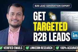 do b2b lead generation, linkedin leads, and email list