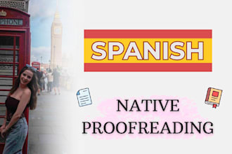 proofread and improve your spanish text