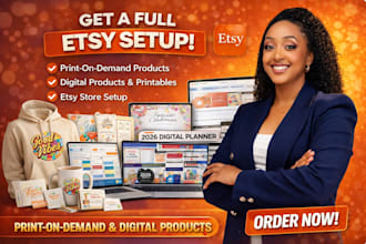 setup etsy digital products etsy print on demand shop etsy pod digital product