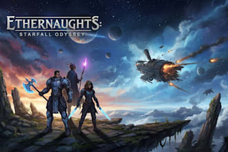 design steam capsule art, game banner, steam artwork and game cover art
