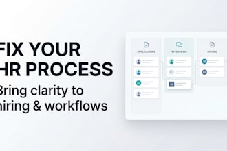 audit your HR or hiring process and give clear improvements
