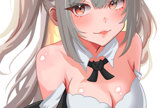 create nsfw art of your anime waifu, oc, fanart