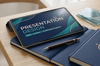 create clean and professional presentations