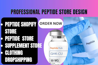 do peptide website supplement website peptide shopify store peptide dropshipping
