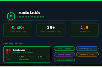 create a custom minecraft modpack for curseforge and modrinth