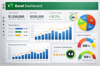design a professional excel dashboard