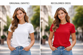 change product color or any object color professionally