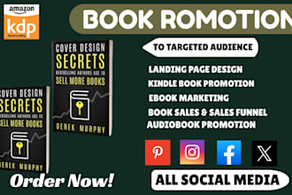 do kindle book promotion, audiobook promotion, ebook marketing to increase sales