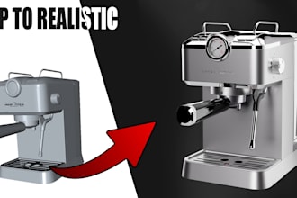 transform your stp files into photorealistic 3d images for marketing