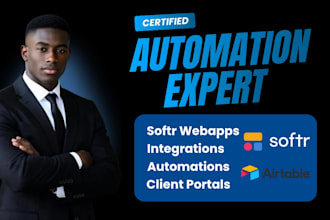 build softr webapp airtable database automation zapier airtable integration