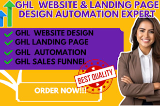 gohighlevel website ghl sales funnel gohighlevel landing page expert