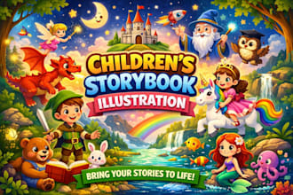 children story book illustration children story book illustration kid story book