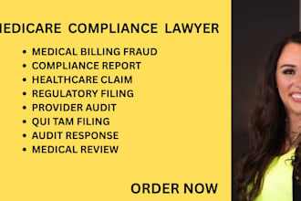 write healthcare dispute documents for false claims act and stark law violations