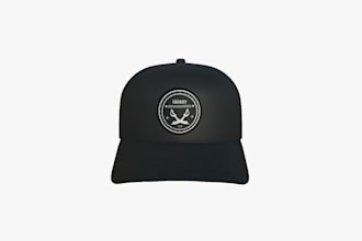 do 3d cap design, 3d baseball cap, 3d trucker cap and 3d street cap